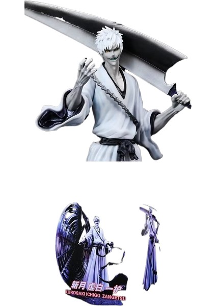 Shinigami Gk Hoba Bin Yıllık Kan Savaşı Dönen Bıçak Beyaz Saç Model Kutulu Figür (Yurt Dışından)