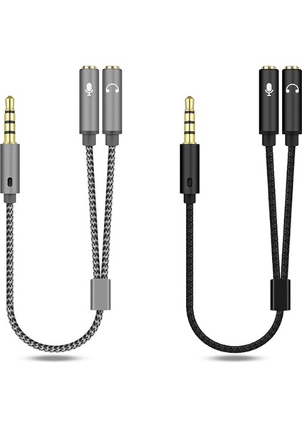2 Adet 3.5mm Ses Y Splitter 1 Erkek 2 Kadın M/f 3.5mm Stereo Kulaklık Konnektör Adaptörü Kulaklık Aksesuarları (Yurt Dışından) fiyatları