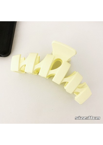 Buzlu Saç Tokaları, Üst Düzey Saç Tokaları, Saç Tokaları, Büyük Saç Hacmine Sahip Köpekbalığı Tokaları (Yurt Dışından)