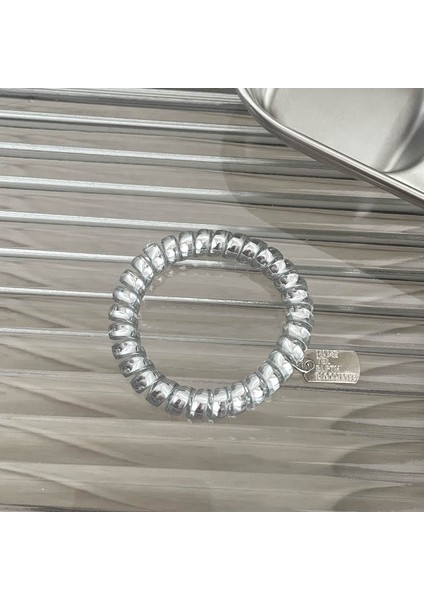 Kalın Saç Bağı, Kore Tarzı Üst Düzey Kafa Bandı, Ilkbahar ve Yaz 2024 Yeni Stil, Yüksek Elastikiyetli Lastik Bant (Yurt Dışından)