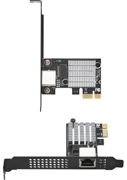 Pcıex1 2.5g Kablolu Gigabit 2500M Oyun Oyun RJ45 Arayüzü Disksiz Pex Önyüklenebilir Ağ Kartı IO-PCE8125B- (Yurt Dışından)