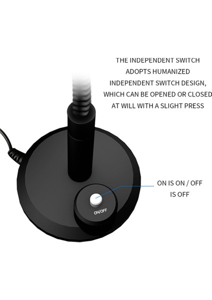 USB Mikrofon 360° Çok Yönlü Mikrofon Kablolu Mikrofon Pc Konferans Internet Telefonu Için Ayarlanabilir Açı (Yurt Dışından)
