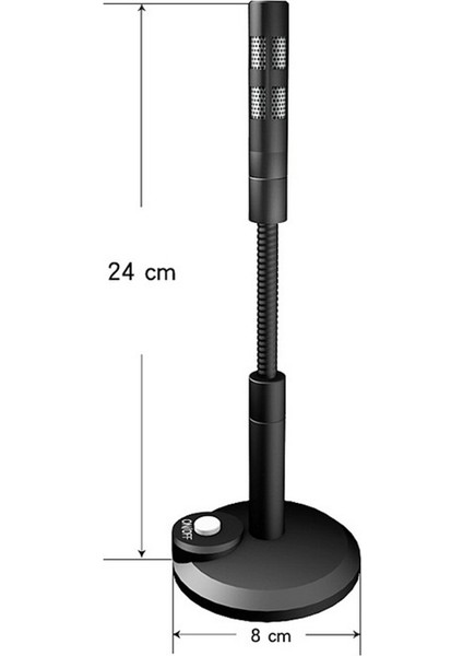 USB Mikrofon 360° Çok Yönlü Mikrofon Kablolu Mikrofon Pc Konferans Internet Telefonu Için Ayarlanabilir Açı (Yurt Dışından)
