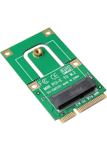Ngff'den Mini Pcı-E'ye M2 Adaptörü Dönüştürücü Genişletme Kartı M2 Anahtar Ngff E Arayüzü M2 Kablosuz Bluetooth Wifi Modülü (Yurt Dışından)
