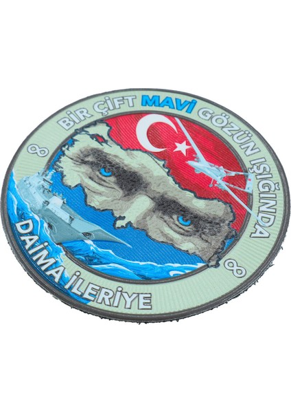 Atatürk Patch – “bir Çift Mavi Gözün Işığında” Yazılı Peç fiyatları
