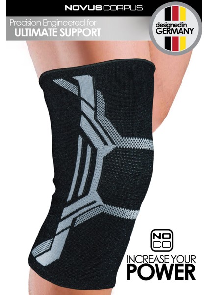 Fitness Spor Dizlik Unisex Knee Sleeve Spor Antrenman Destek Koşu Gym Ortopedik Dizlik - 1 Adet
