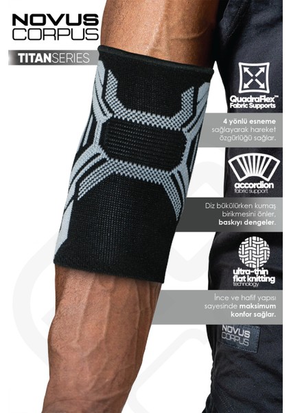 Fitness Spor Dirseklik Unisex Elbow Sleeve Spor Antrenman Destek Koşu Gym Ortopedik Dirseklik -1 Adet fiyatları