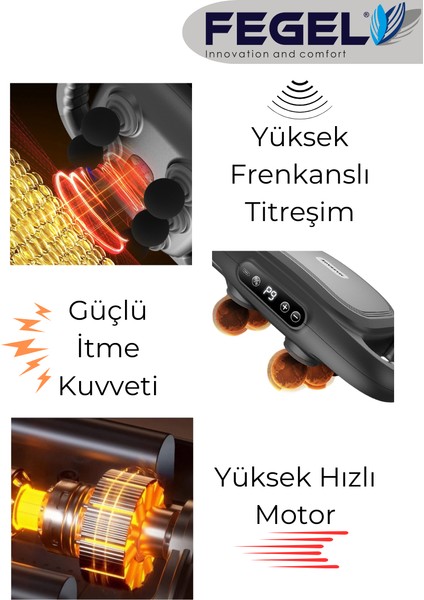 Pulsezen 6x – Akıllı Tüm Vücut Şarjlı Terapi Tabancası