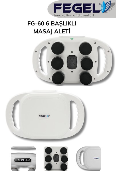 Pulsezen 6x – Akıllı Tüm Vücut Şarjlı Terapi Tabancası