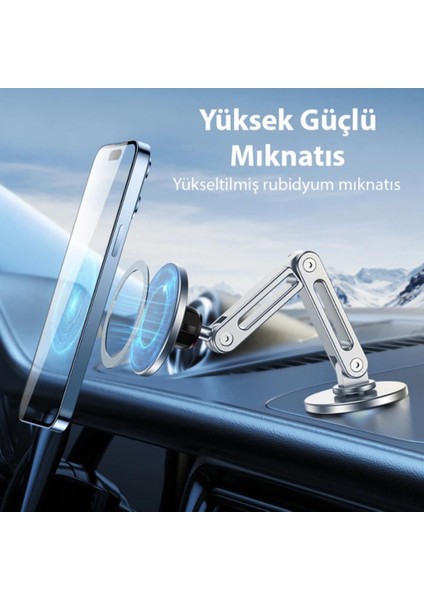 Pro Seri Nano Yapışkanlı Magsafeli Manyetik Telefon Tutucu, Torpido Üstü, Masaüstü Telefon Tutucu modelleri