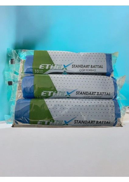 Ethex Battal Standart Çöp Poşeti 125 gr 75X95 - 20 Rulo fiyatları
