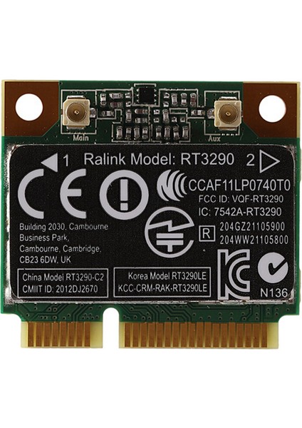 RT3290 150 Mbps Wi-Fi Kablosuz Ağ Kartı Pavilion G7-2000 802.11B/G Wifi Adaptörü Için Bluetooth Uyumlu (Yurt Dışından)
