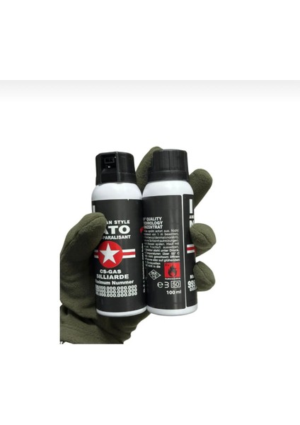 Epilons Biber , Gaz Sprey 40 ml - 2'li Set