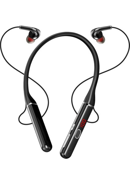 S650 100 Saat Bluetooth Kulaklık Stereo Kablosuz Bluetooth Kulaklık Boyun Bandı Gürültü Önleyici Spor Koşu Kulaklık (Yurt Dışından) fiyatları