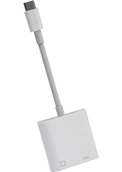 C Tipi Otg Ethernet Adaptörü USB C RJ45 Ethernet Lan Kablolu Ağ Dönüştürücü 100 Mbs C Tipi Cep Telefonu Tablet (Yurt Dışından)
