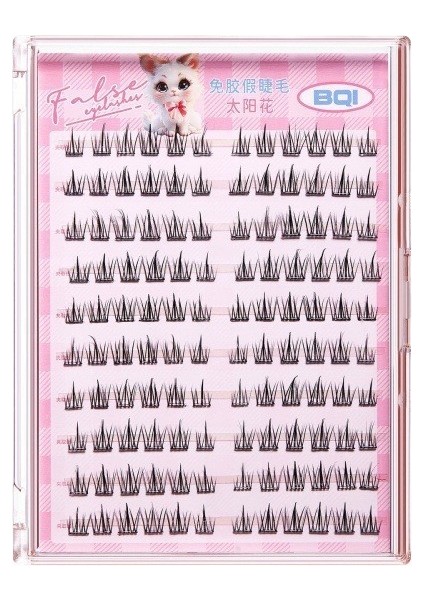 Takma Kirpikler Doğal Karikatür Görünümü (Yurt Dışından)