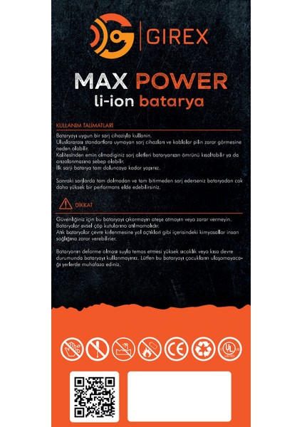 Samsung A7 2017 (SM-A720F) Batarya 3600 Mah) Girex