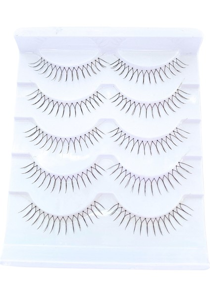 Takma Kirpikler Doğal Karikatür Görünümü (Yurt Dışından)