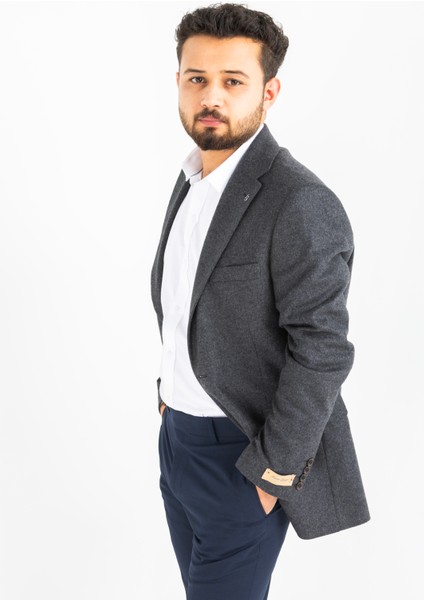 Levent Serez Ceket Gri