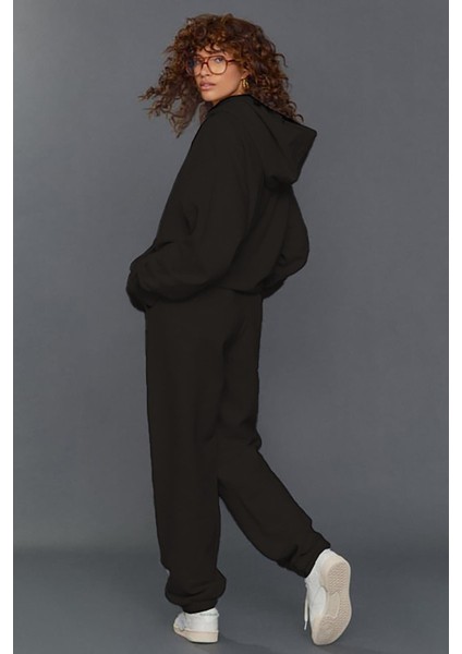 Unisex Oversize 3 Iplik Şardonlu Eşofman Takımı fiyatları