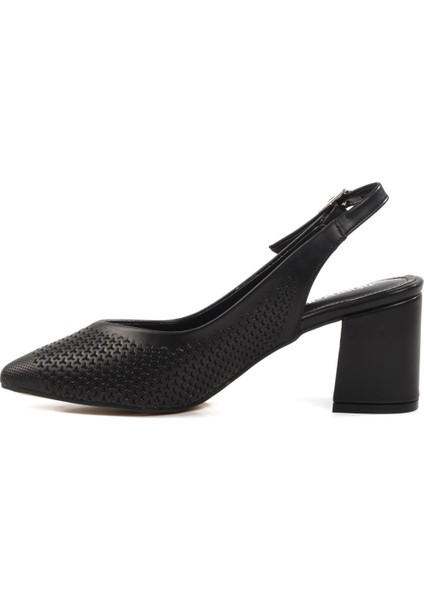 PC-54727 Z Siyah Kadın Abiye Ayakkabı Stiletto fiyatları