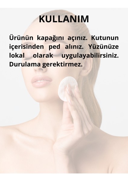 Micellar Makyaj Temizleme Pedi Nemlendirici Babassu Yağı ve Hindistan Cevizi Yağı 40 Adet Ped