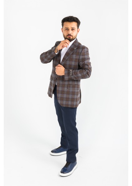 Levenet Serez Ceket Kahverengi Lacivert fiyatları