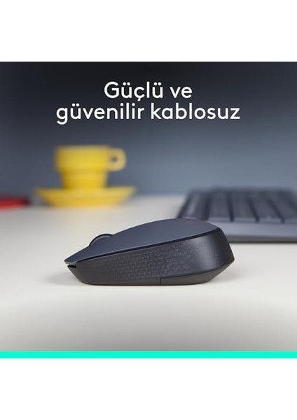 M170 Kablosuz Mouse, Pc, Mac, Dizüstü Bilgisayar Için, 2,4 Ghz, USB Mini Alıcılı, Optik Izleme, 12 Aylık Pil Ömrü, Sağ ve Sol Elle Kullanıma Uygun, Gri fiyatları
