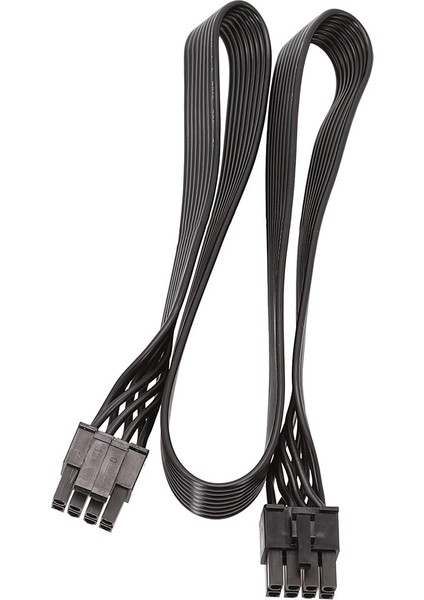 Cpu 8 Pin Erkek Cpu 8 Pin (4+4 Pin) Erkek EPS-12V Anakart Güç Adaptörü Kablosu Modüler Güç Kaynağı Için 60 cm (Yurt Dışından)