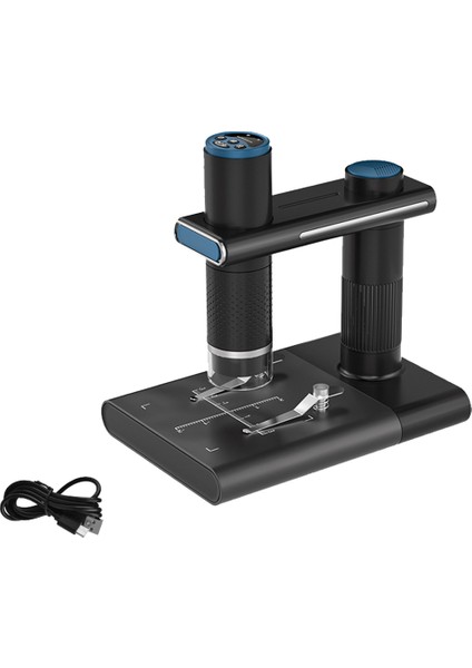 Taşınabilir Kablosuz Dijital Mikroskop USB Hd Muayene Wifi Kamera Pc-B Için Standlı 1000X Büyütme (Yurt Dışından) fırsatları