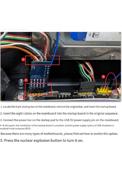 Kablosuz Masaüstü Bilgisayar Masaüstü Anahtar Düğmesi Ana Bilgisayar Harici Kablosuz Güç Açma Çok Fonksiyonlu Uzaktan Başlatma Düğmesi (Yurt Dışından) modelleri