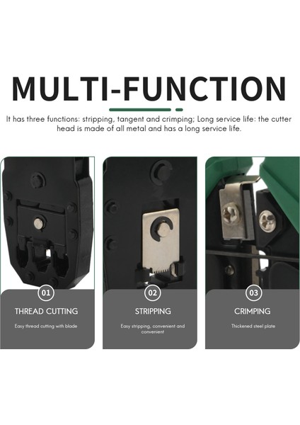 Ağ Kablosu Tamir Aracı Seti Seti RJ45 RJ11 Cat6 Kablo Test Cihazı Testi Crimper Sıkma Bakım Striptizci Aracı Kiti (Yurt Dışından) indirimleri