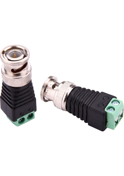 20 Paket Bnc Balun Konektörü ve Kamera Terminali Erkek Adaptör Cctv Gözetim Video Kameralar Için Koaksiyel/cat5/cat6 (Yurt Dışından) fiyatları
