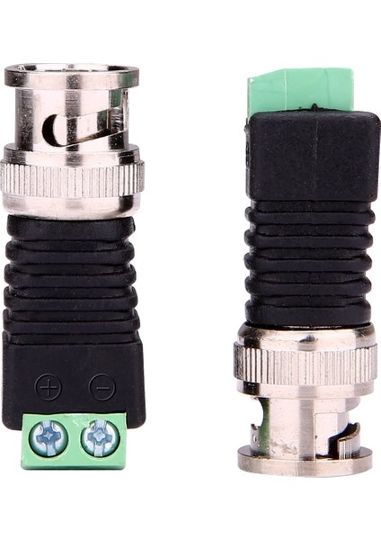 20 Paket Bnc Balun Konektörü ve Kamera Terminali Erkek Adaptör Cctv Gözetim Video Kameralar Için Koaksiyel/cat5/cat6 (Yurt Dışından) indirimleri