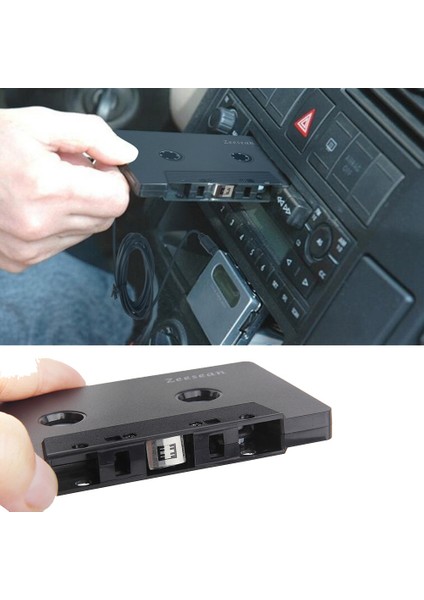 Evrensel Kaset Bluetooth 5.0 Adaptörü Dönüştürücü Aux Stereo Müzik Adaptörü Kaseti Için Araç Teyp (Yurt Dışından)