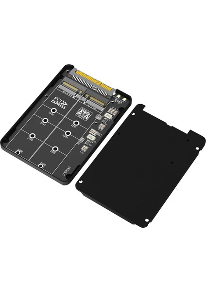 2'si 1 Arada M.2 Nvme Pcı-E / Ngff Sata Ssd'den U.2 SFF-8639 Birleşik Adaptöre (Yurt Dışından) modelleri