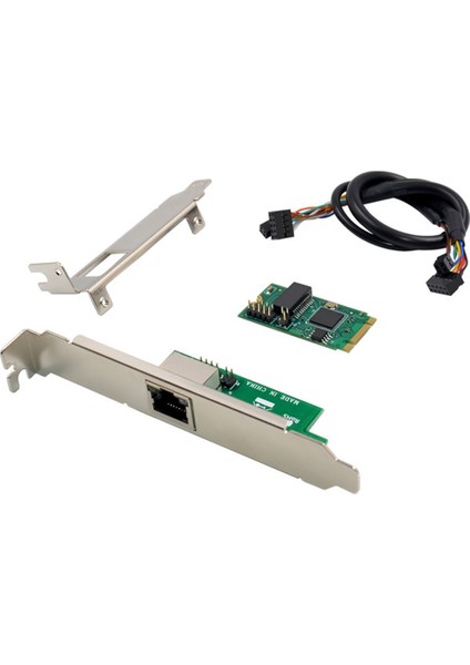 ST7300 I210AT M.2 B+M Tek Bağlantı Noktalı Gigabit Bakır Lan Endüstriyel Sunucu Çok Işlevli Yardımcı Ağ Kartı (Yurt Dışından)