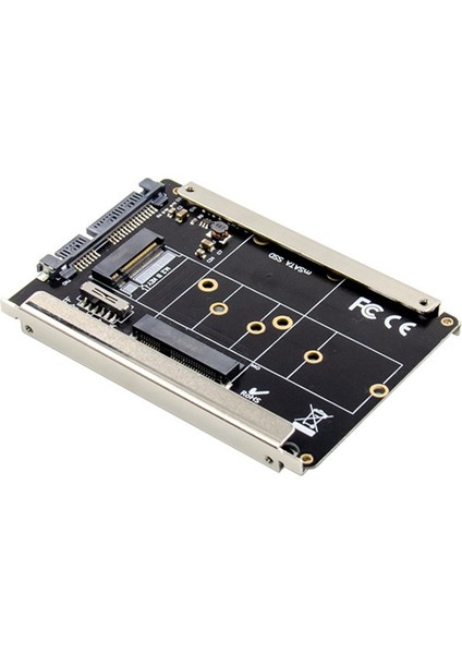 SSD Adaptörü M.2 Ngff Veya Msata - Sata 3.0 Adaptörü Pc Dizüstü Bilgisayar Için Sabit Sürücü 2'si 1 Arada Dönüştürücü Okuyucu Kartı (Yurt Dışından)