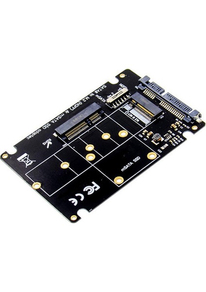 SSD Adaptörü M.2 Ngff Veya Msata - Sata 3.0 Adaptörü Pc Dizüstü Bilgisayar Için Sabit Sürücü 2'si 1 Arada Dönüştürücü Okuyucu Kartı (Yurt Dışından) fiyatları