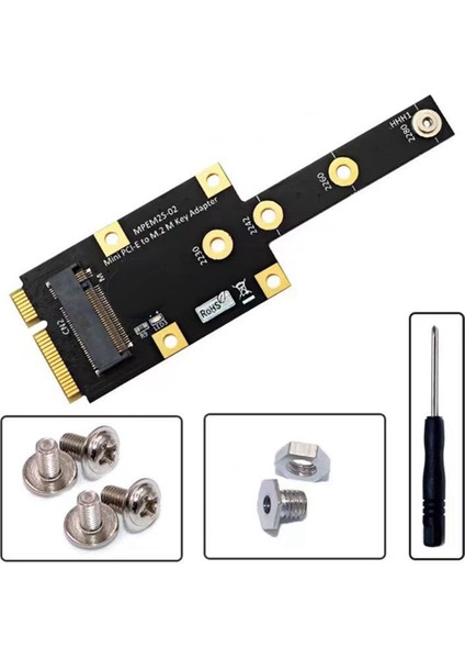 Nvme Ssd'den Mını Pcı-E Adaptör Kartına M.2 Ngff Nvme Anahtar M'den Mını Pcıe Çok Fonksiyonlu Modüle (Yurt Dışından) indirimleri