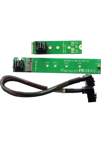 22110 Nvme M.2 Ssd'den 2280'E Adaptör Kartı Adaptörü 2280'DEN 22110'A Çok Işlevli Taşınabilir Uzatma Kablosu (Yurt Dışından)