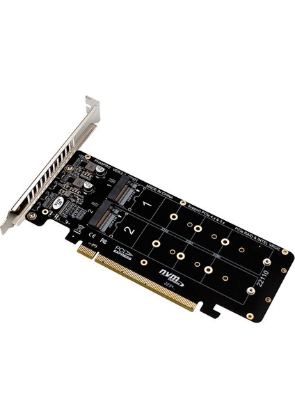 Çift Taraflı 4 Diskli Nvme Raıd Kartı PCIEX16 - M.2 M-Key NVMEX4SSD 2u Sunucu Raıd Dizisi Genişletme Adaptörü Bölünmüş Kart (Yurt Dışından) fiyatları