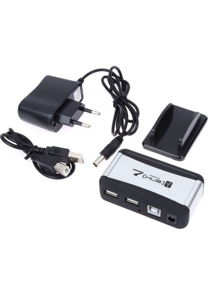 Dizüstü Pc Için Çok Soketli Güç Kaynağı Yuvası ile Eu Plug Harici Hub 7 USB 2.0 Bağlantı Noktaları (Yurt Dışından)