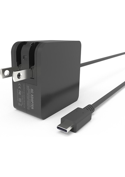 Şarj Aleti Için Duvar Adaptörü 45W Güç Pd Protokolü N Konsolu Için Ekran Yansıtma Desteği (Abd Plug) (Yurt Dışından)
