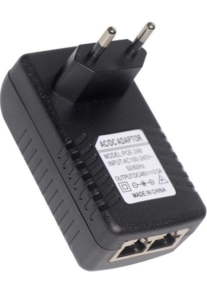 Cctv Ip Kamera Için Poe Enjektör Güç Kaynağı Ethernet Adaptörü Ipc Kamera Için Poe Güç Adaptörü DC24V 1A Ab Tak (Yurt Dışından)