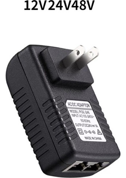 Cctv Ip Kamera Için Poe Enjektör Güç Kaynağı Ethernet Adaptörü Ipc Kamera Için Poe Güç Adaptörü DC24V 1A Ab Tak (Yurt Dışından)