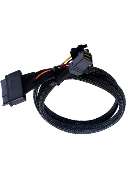 Mini Sas SFF8643 U.2 Ila 8639+15PIN Güç Kablosu Nvme Sabit Disk Veri Bağlantı Kablosu SFF8643 Ila SFF8639 Sabit Disk Kablosu (Yurt Dışından) fiyatları