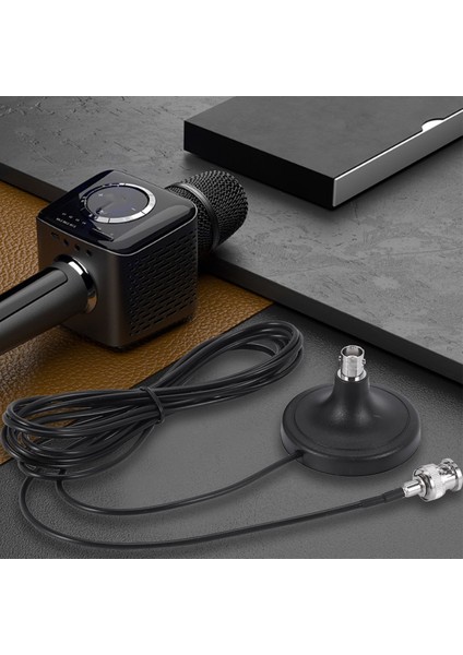 Kablosuz Anten Tabanı Mikrofon Anten Tabanı Mıknatıslı 3 Metre RG174 Kablo Bnc Erkek Anten (Yurt Dışından) fiyatları