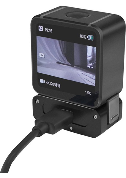 2 In1 Manyetik Şarj Adaptörü Katlanabilir Tripod Dağı 1/4 Inç Arayüz Actıon 2 Eylem Kamera Için (Yurt Dışından) fiyatları