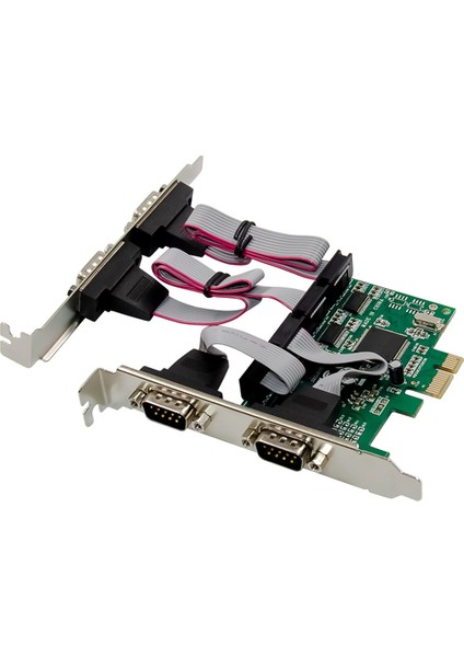 Genişletme Kartı ST310 Pcıe X1 CH384L 4s Db-9 Pin RS232 Com Bağlantı Noktası Çok Fonksiyonlu Kullanışlı Genişletme Kartı (Yurt Dışından)